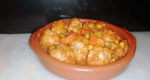 albondigas a la jardinera en mambo
