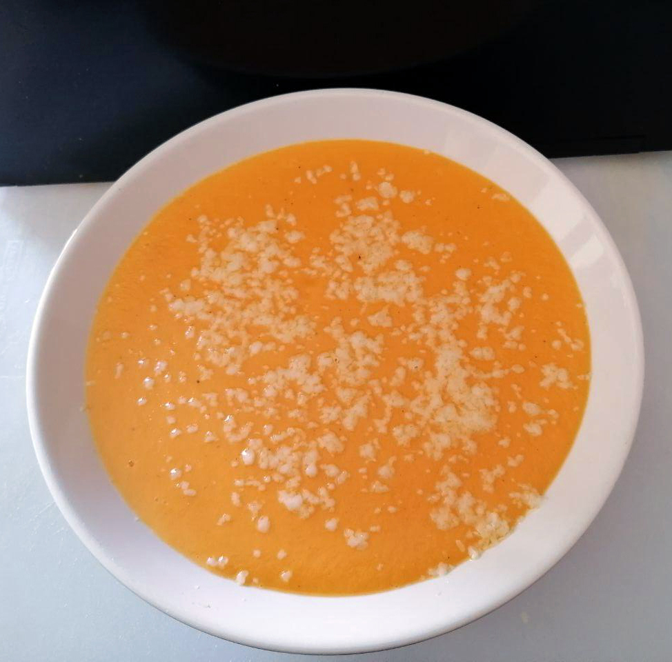 crema de zanahoria en mambo