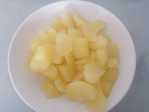 Patatas cocidas en mambo