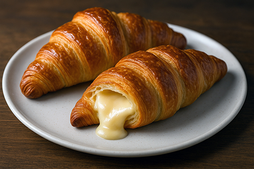 Croissants rellenos de queso en Mambo