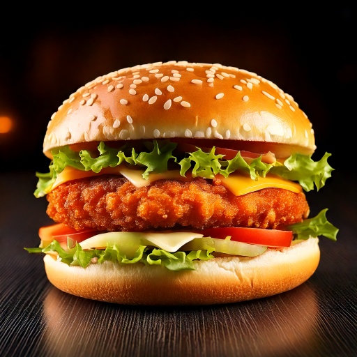 Hamburguesa de pollo y zanahoria en Mambo