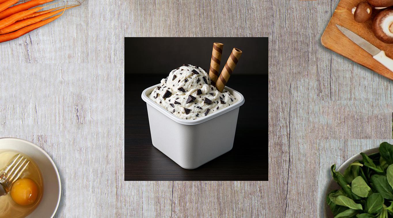 Helado de stracciatela en Mambo