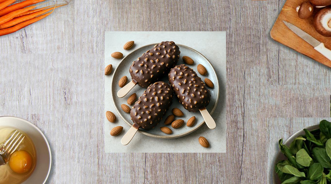 Helados almendrados en Mambo