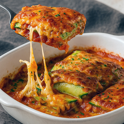 Raviolis de calabacín en Mambo