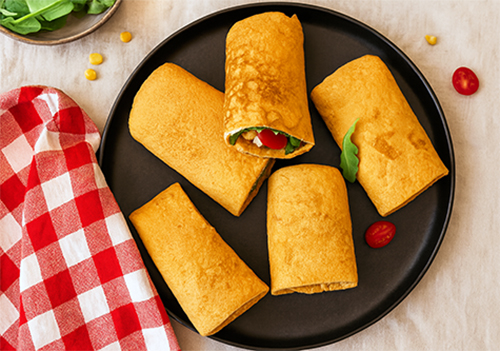 Crepes de zanahoria en Mambo