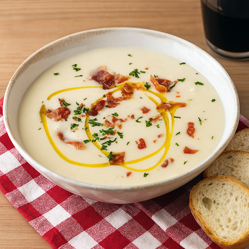 Crema fría de espárragos en Mambo