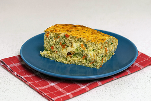 Pastel de verduras en Mambo