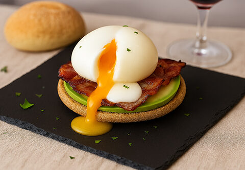 Huevos benedictinos en Mambo