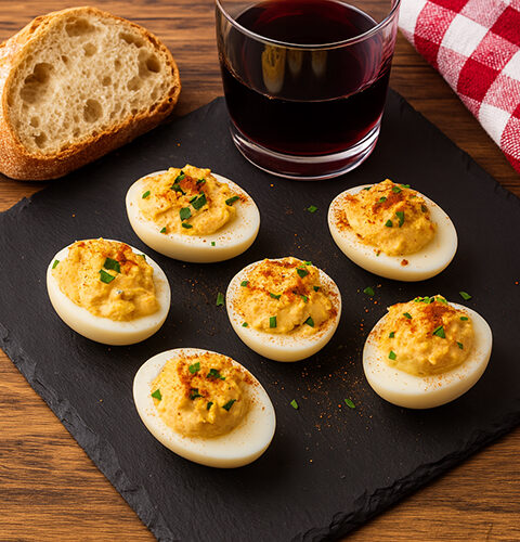 Huevos cajún en Mambo