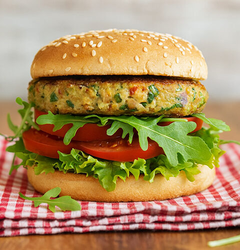 Hamburguesas de pollo y quinoa en Mambo