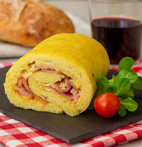 Rollo de tortilla en Mambo