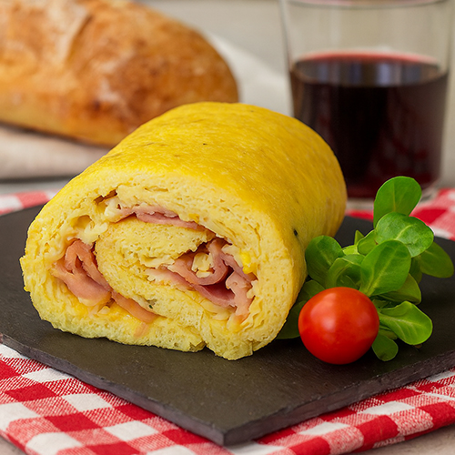 Rollo de tortilla en Mambo