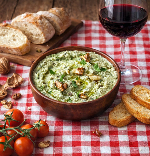 Paté de calabacín en Mambo
