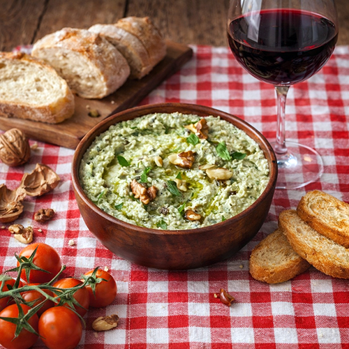 Paté de calabacín en Mambo