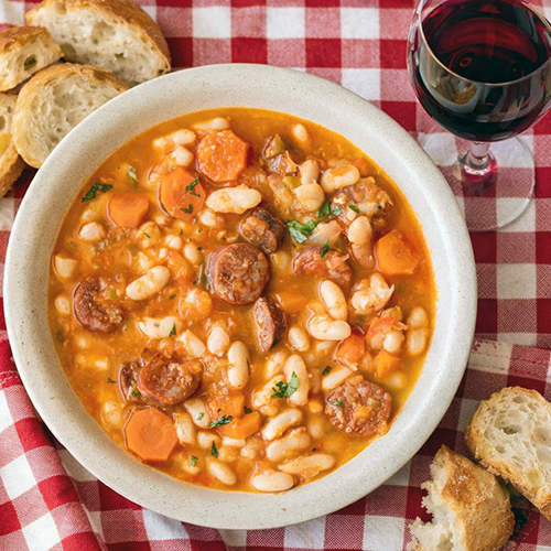 Alubias con chorizo en Mambo