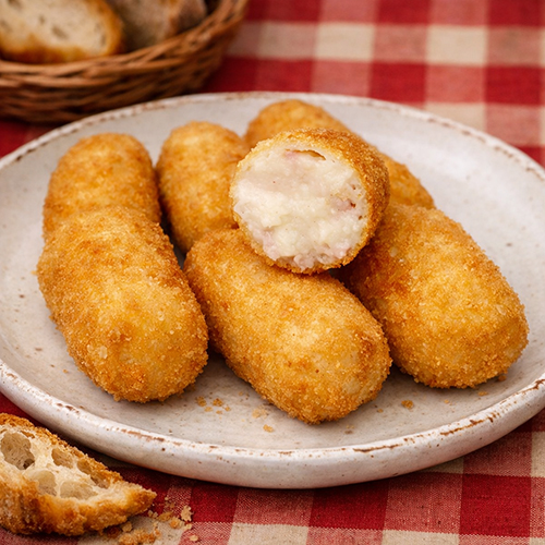 Croquetas de salchichas con Mambo