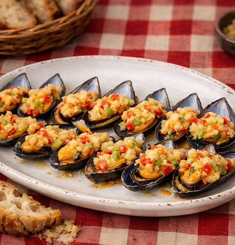 Mejillones a la vinagreta en Mambo