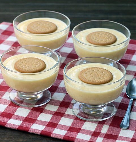 Natillas de vainilla con Mambo