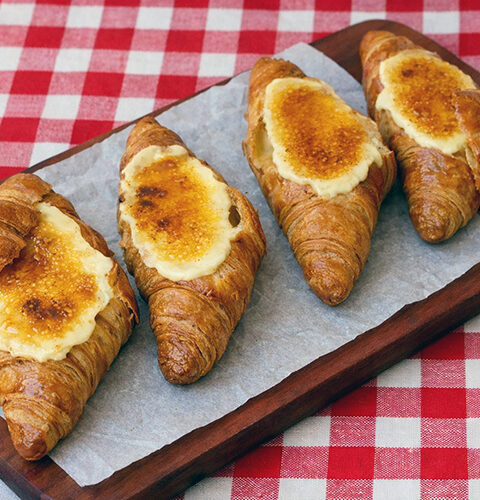 Creme brulee croissant en Mambo