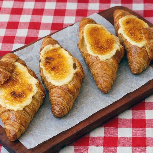 Creme brulee croissant en Mambo