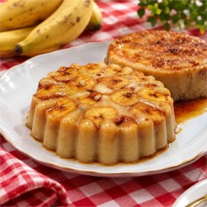 Flan de Pl&aacute;tano en Mambo