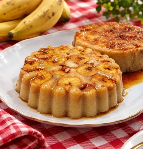 Flan de Plátano en Mambo